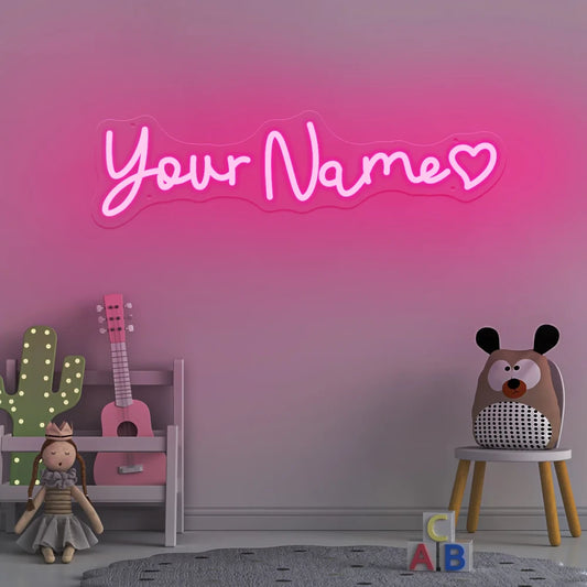 Custom Neon Name Sign